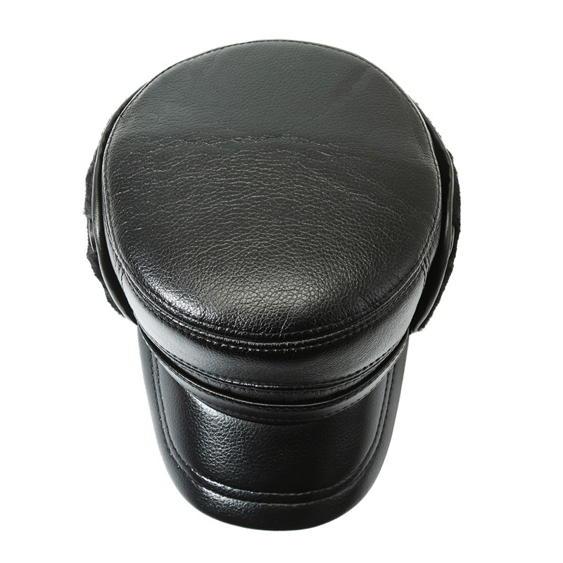 Uomo piatto superiore di mezza età e anziani, protezione auricolare calda invernale Lei Feng per gli anziani, ispessito anti freddo_voghion.com