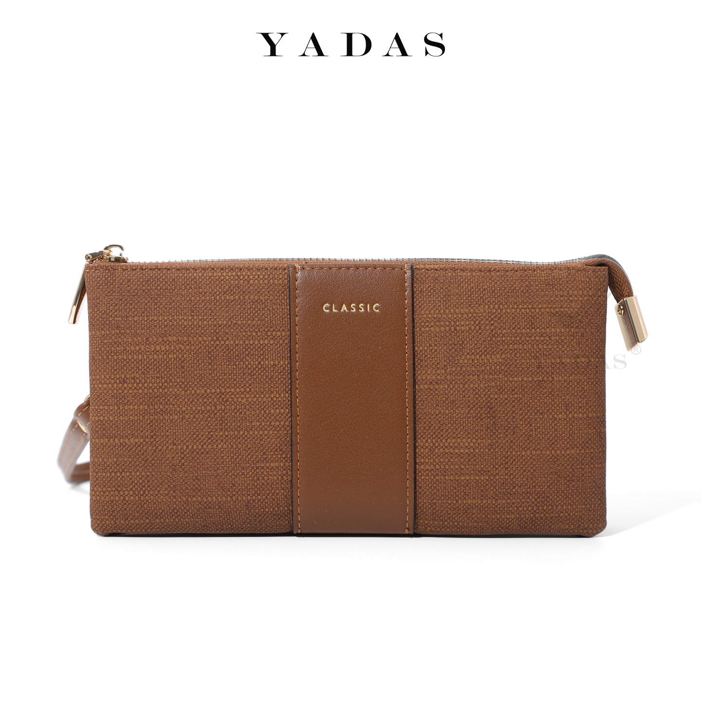 Nueva cartera coreana YADAS bolso de teléfono móvil de gran capacidad pulsera de moda ultra delgada bolso de cambio de plata