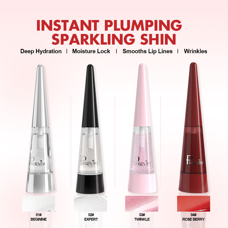 Transfronterizo Amazon PAGE VINE esmalte de labios exfoliante extensión de labios fuerte esmalte de labios hidratante