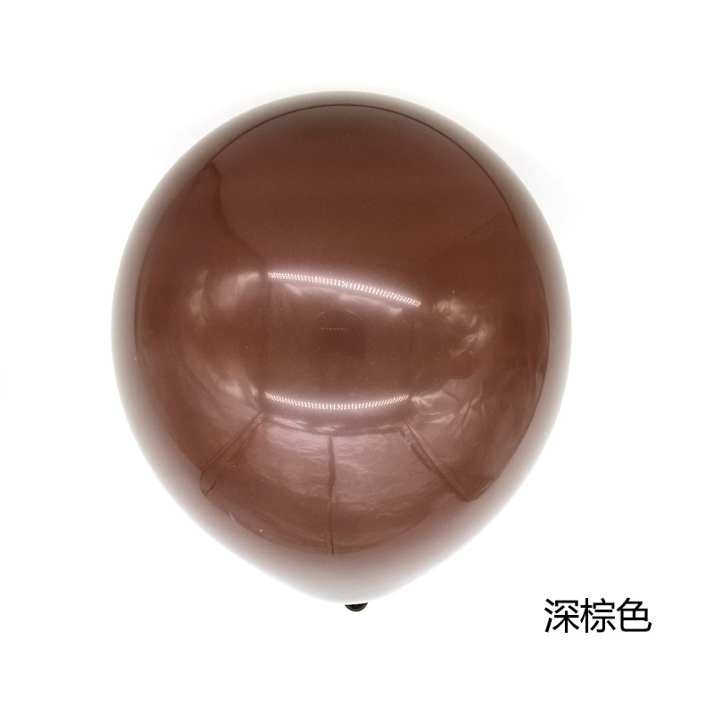 12 pulgadas personalizado retro globo cumpleaños fiesta decoración paquete boda arreglo globo al por mayor Morandi color