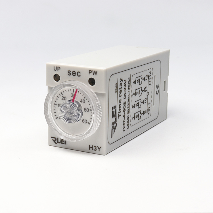ST6P-4延时继电器H3Y-4引进定时器14脚时间继电器晶体管通电延时