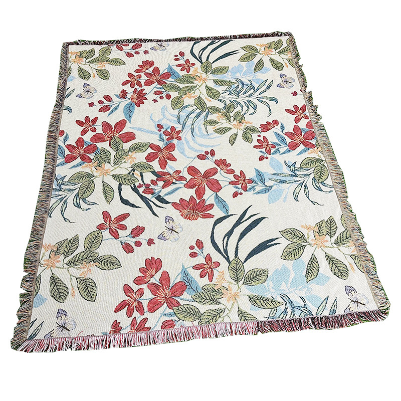 흰색 바탕에 꽃