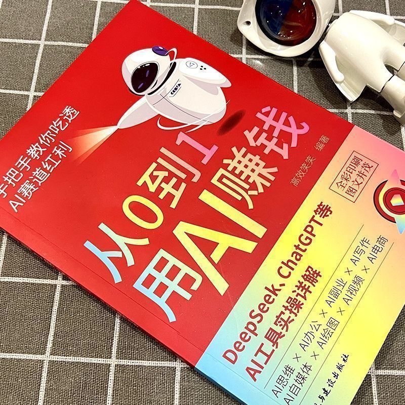 从0到1用AI赚钱 手把手教你吃透AI AI工具实操详解书Deepseek操作|undefined