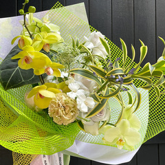 Macaron Colorful Lattice Net Fabric, Fresh Flower Wrapping Fabric, Korean Style Grid Net Flower Wrapping Fabric Art Material