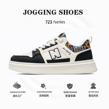 2025秋季男鞋新款春秋新百伦酷跑透气小白鞋小众ins休闲运动板鞋