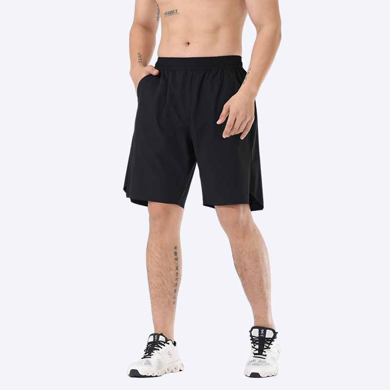 Summer New Lulu Nylon Loose Sports Shorts Men's Five-Point Outdoor Training Fitness Running Quick-Dry Pants Trendy Summer New Lulu Nylon Loose Sports Shorts Men's Five-Point Outdoor Training Fitness Running Quick-Dry Pants Trendy