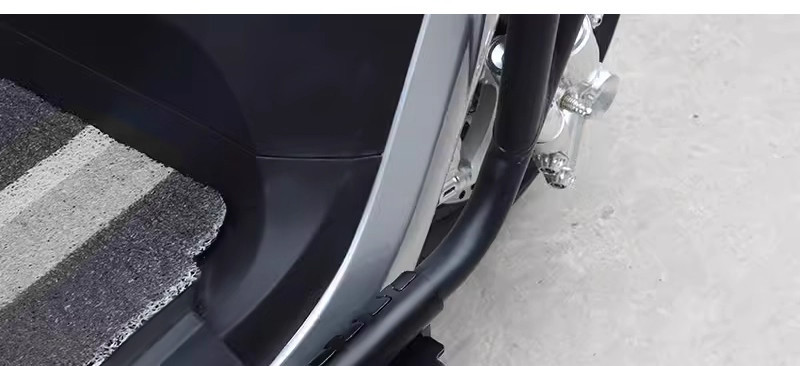 Widened Anti-Slip Motorcycle Modification Accessories Folding Foot Pedal for Electric Scooters, No Drilling Required