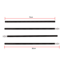 Portable gate background cloth stand with bag, support rod, splicing, and extendable