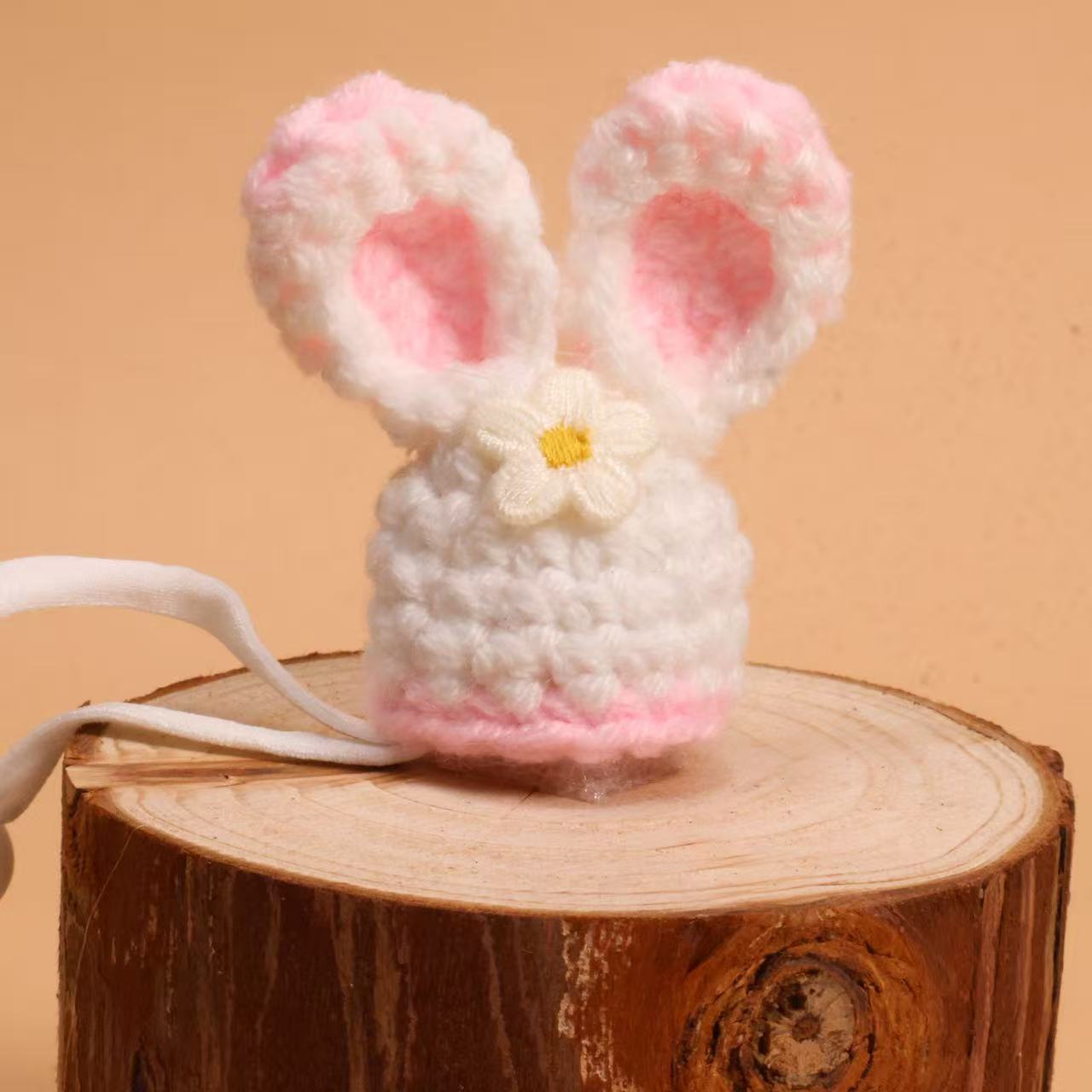 Gorro de hámster de Amazon, accesorio para mascotas, rama de flores, lindo set de ganso, gorro pequeño tejido a mano para fotos