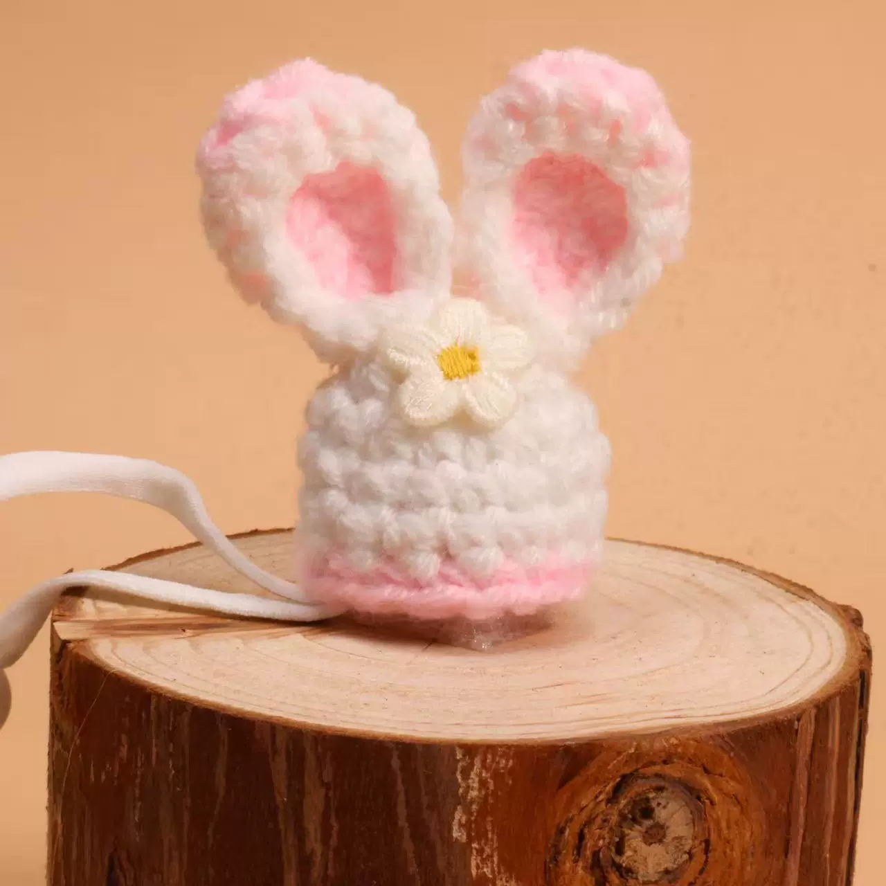 Вязаная шапочка для хомяка Amazon, ручная работа, с цветочным декором и перьями гусей, милый аксессуар для фотосессий, маленькая шапочка