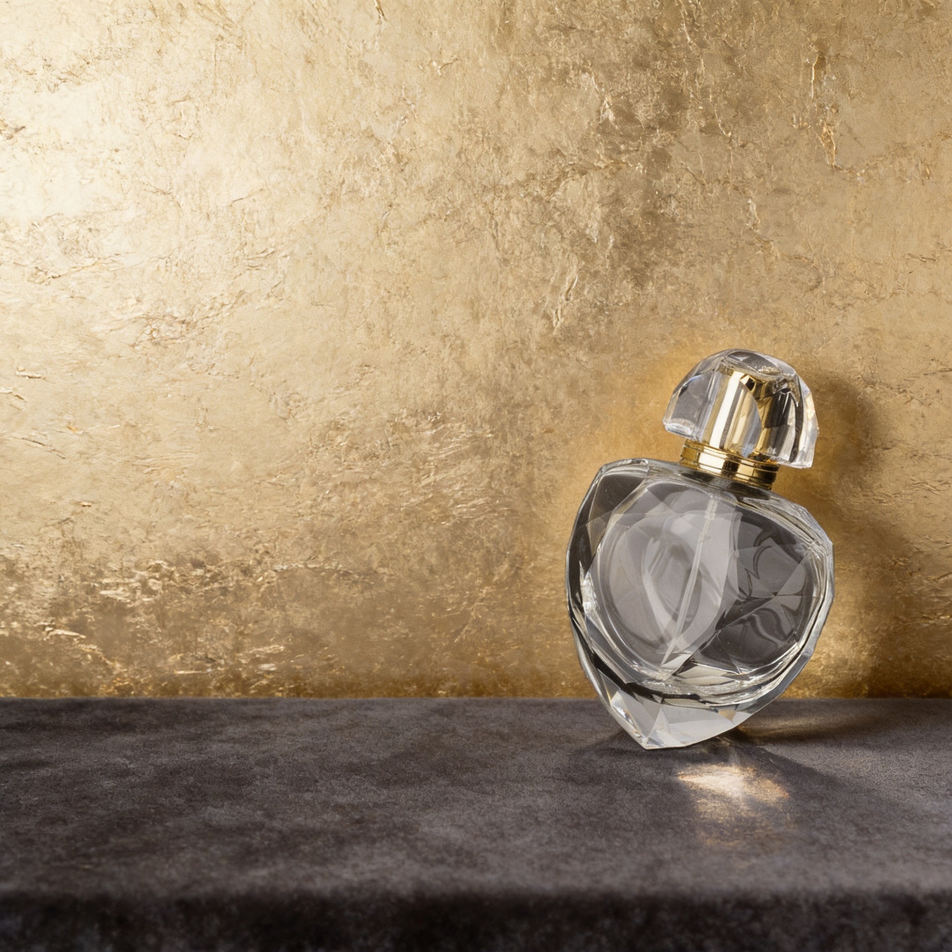 Botella de perfume pulida de cristal de alta gama de 75 ml con tapa y pulverizador de aleación plástica, personalizable con logotipo, con forma de corazón de moda. image 1