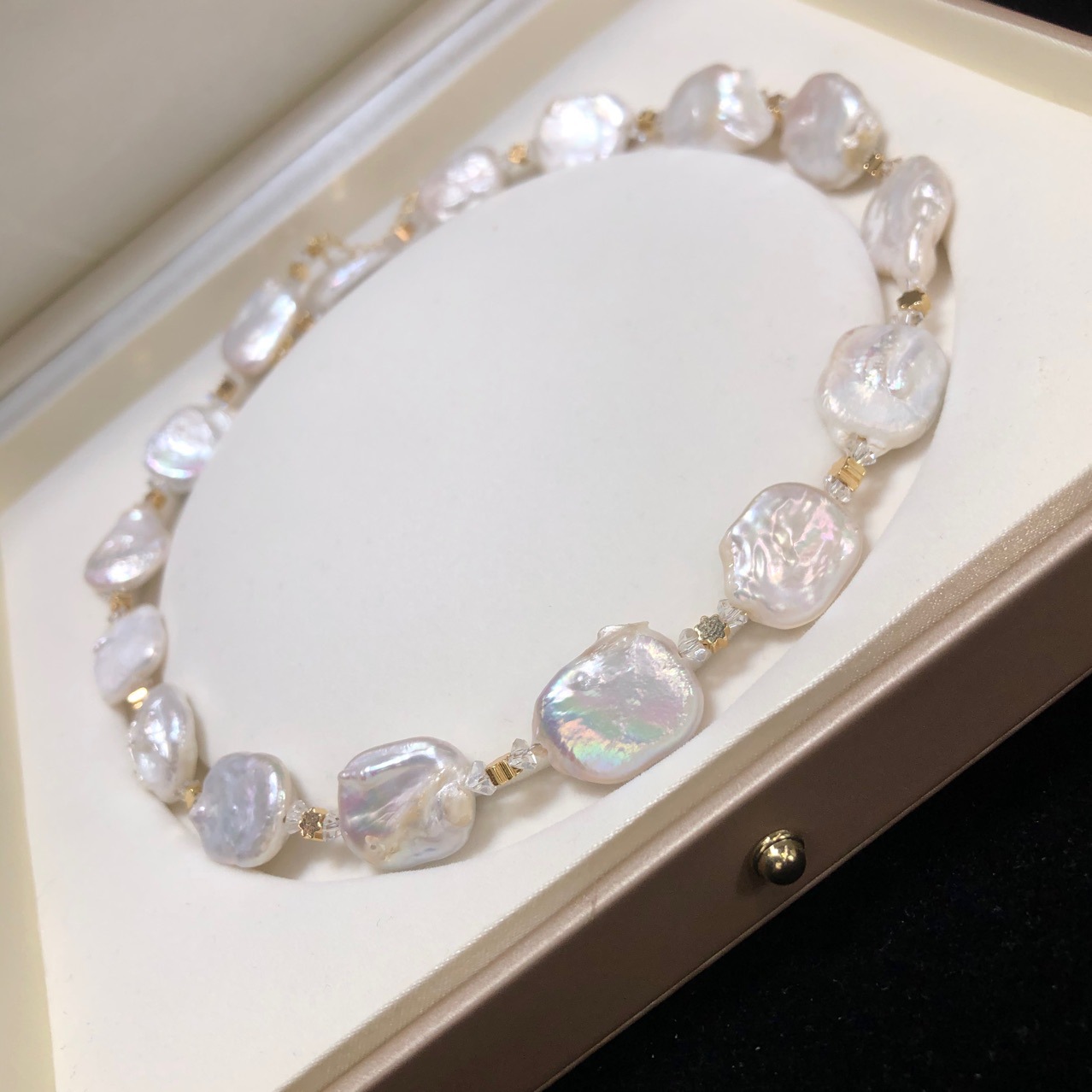 Women's Gender Freshwater Pearl Simple Style Classic Style Solid Color Necklace