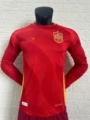 24-25 players long sleeved Spanish home court