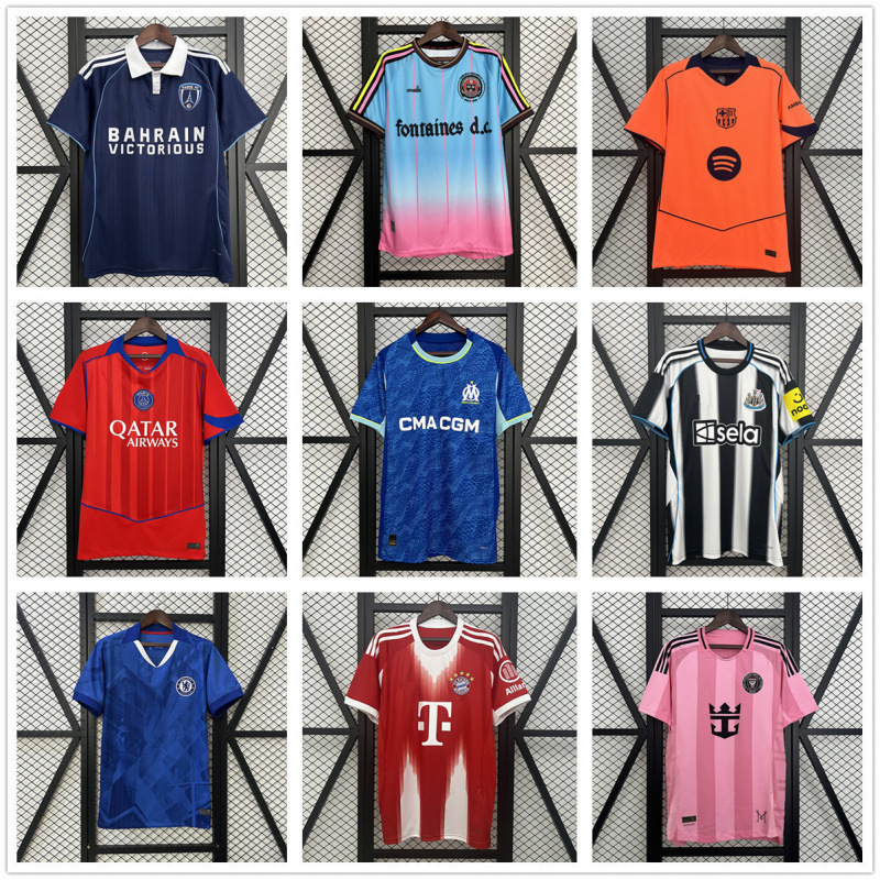 2526 Season New Jersey Fan Version Inter Milan Barcelona Paris Arsenal Tottenham Dortmund Ac Football Jersey Shirt