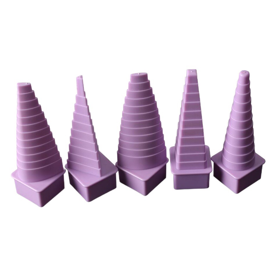 Bobina de papel de forma de torre de bobinado hueco bobinado máquina de papel triángulo Oval DIY herramienta de producción de modelado manual