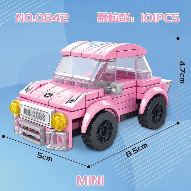 Lego, constructor, carpentry, toy car, small particles, Birthday gift