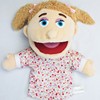 Interactive hand puppet, school toy for kindergarten, cartoon plush doll, for children and parents, training