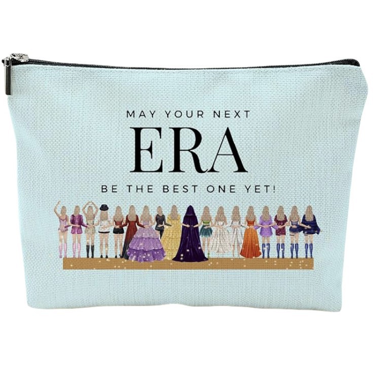Bolsa de cosméticos explosiva transfronteriza de Amazon, bolsa de cosméticos para fans de cantantes, bolsa de almacenamiento para amantes de la música de regalo para fans
