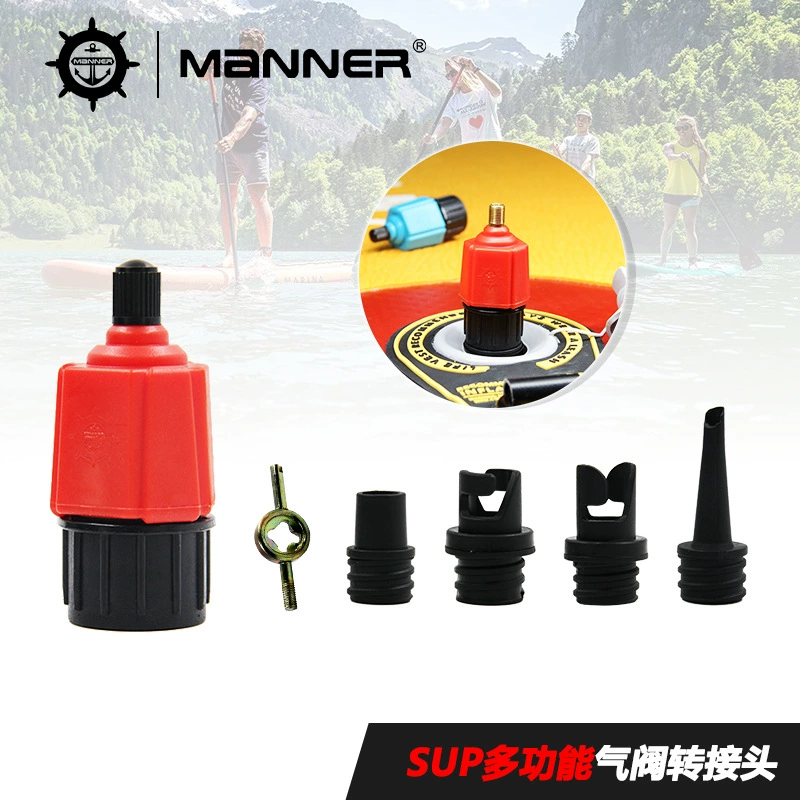 SUP весло доска воздушный клапан Адаптер доска для серфинга каяк резиновая лодка штурмовая Лодка Автомобильный насос многофункциональный адаптер