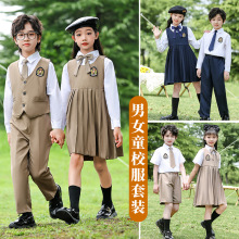 儿童合唱服演出服春季幼儿园园服中小学生朗诵班服学院风表演服装