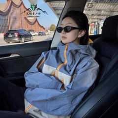 硬壳防雨冲锋衣女2025新款春秋季美式潮牌户外防风防水三合一外套