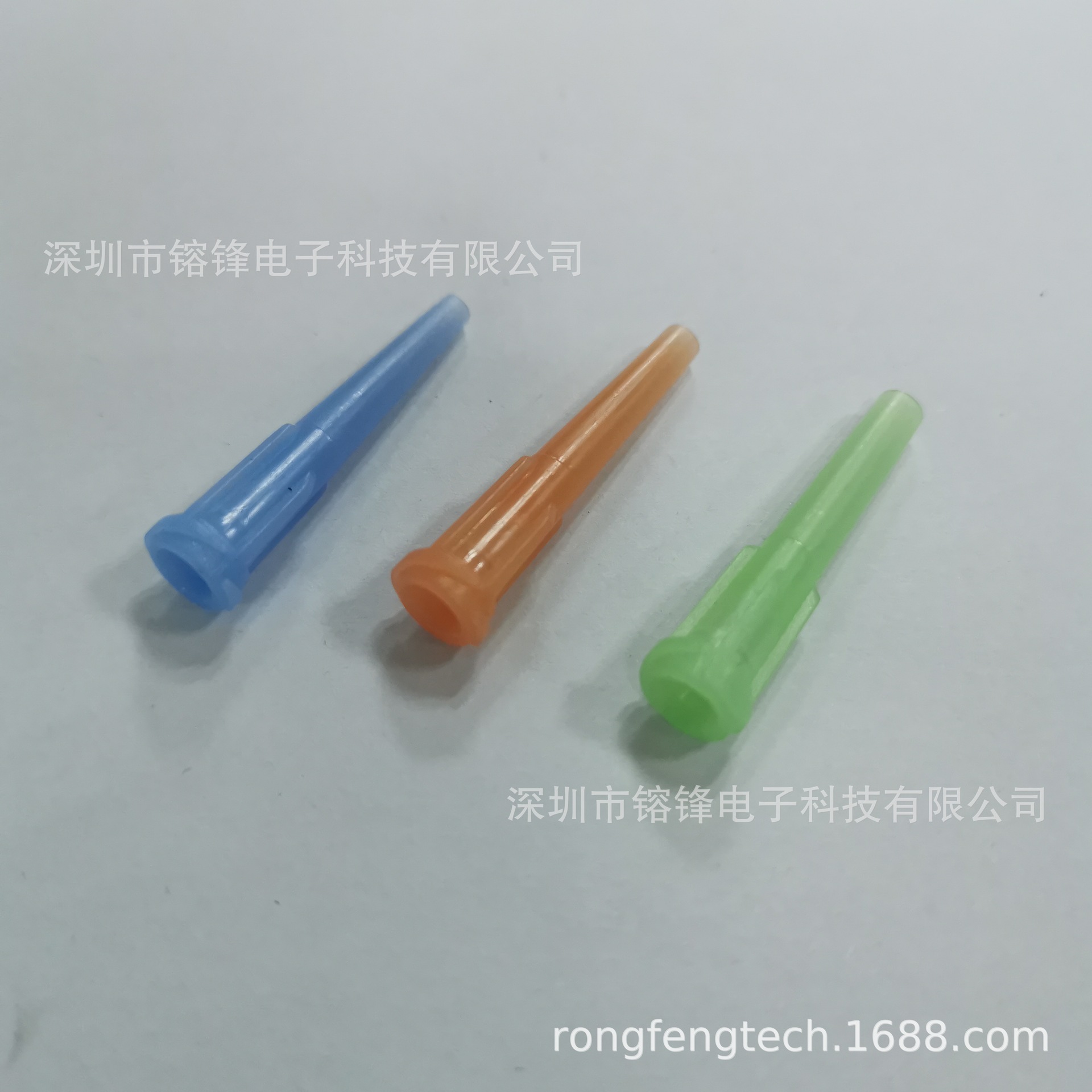 厂家批发全塑胶TT斜式点胶针头 螺口塑胶点胶针头 规格全