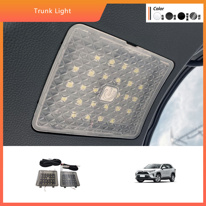Aplicable a la nueva luz del maletero RAV4 19-20 luz adicional luz del portón trasero 2019-2020 RAV4 50 Series