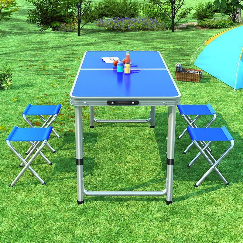 Mesa Mercado nocturno Puesto de polvo de hielo Mesa simple Camping al aire libre para comer Mesa portátil Puesto multifuncional Mesa plegable especial