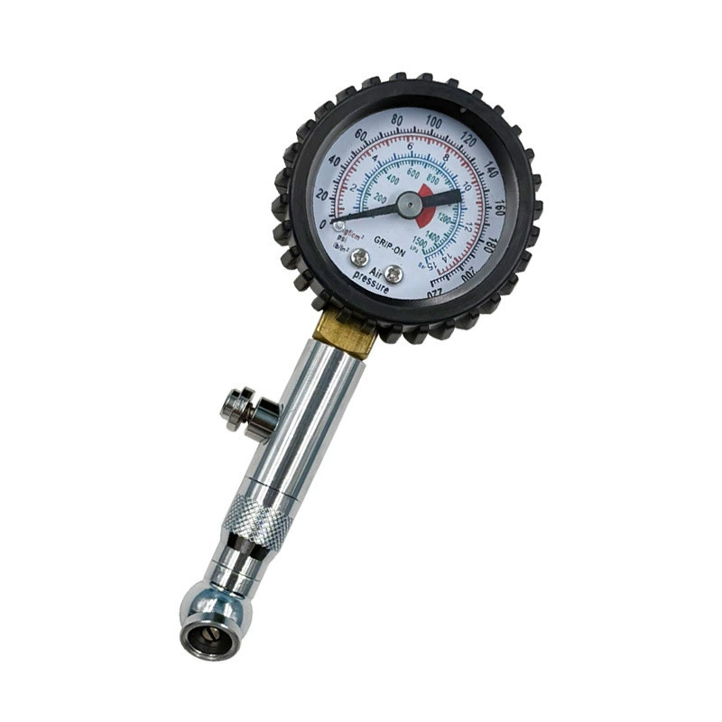 Car tire pressure gauge, metal high-precision tire pressure gauge, mechanical tire pressure gauge, car and motorcycle tire pressure gauge
