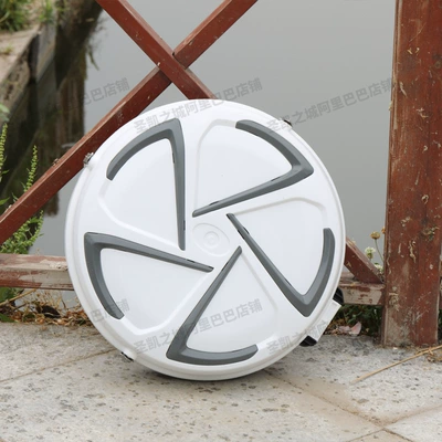 Spare wheel cover Four-Wheel Vehicle Spare Tire Cover - tire-cover-white-gray