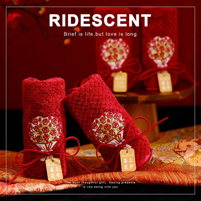 Wedding Towel Souvenirs for Bridesmaids, High-End Practical Small Gifts for Guests, Small Gifts for Besties, Inner Items