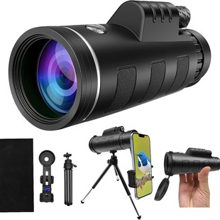 Wholesale 40X60 Monocular Telescope High-Definition High-Power Low-Light Night Vision with Compass Outdoor Photography Telescope