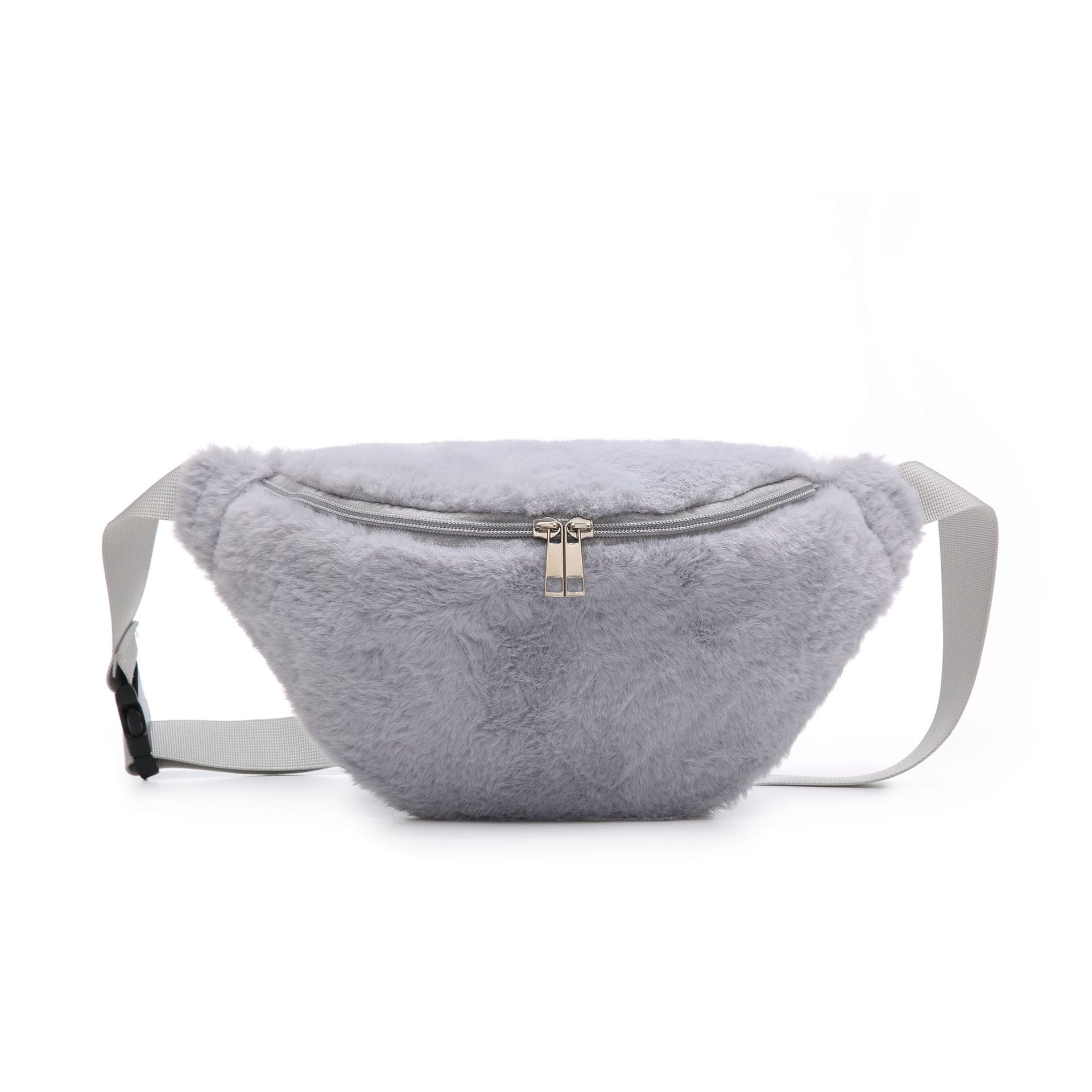 毛绒腰包