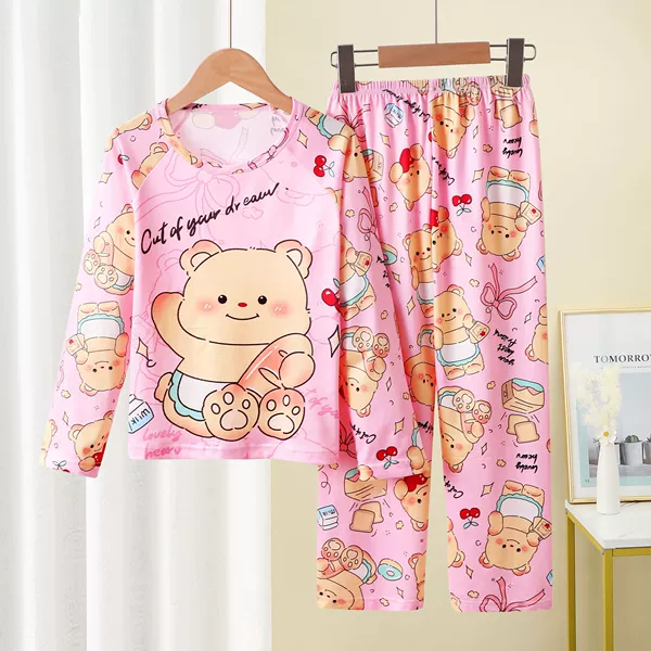 AJ#0 Long set #Pink bear