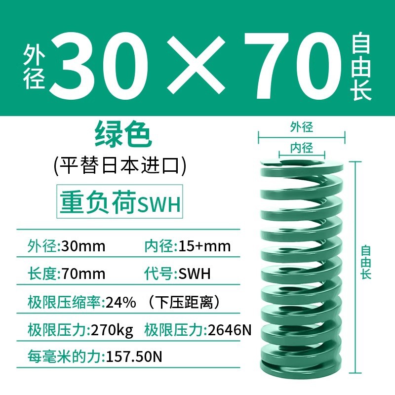 합금강 녹색 30×70