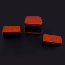 红虫盒蚯蚓盒子多功能活饵渔具透气保湿防虫跑精品鱼具用品亚马逊