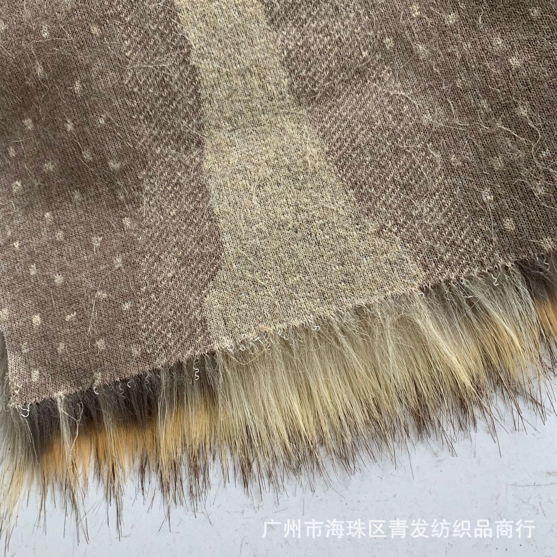 提花狐狸毛