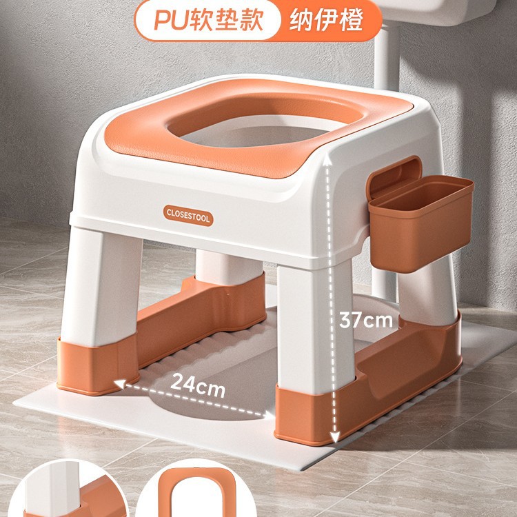 Taburete de inodoro para mujeres embarazadas taburete de inodoro en cuclillas antideslizante