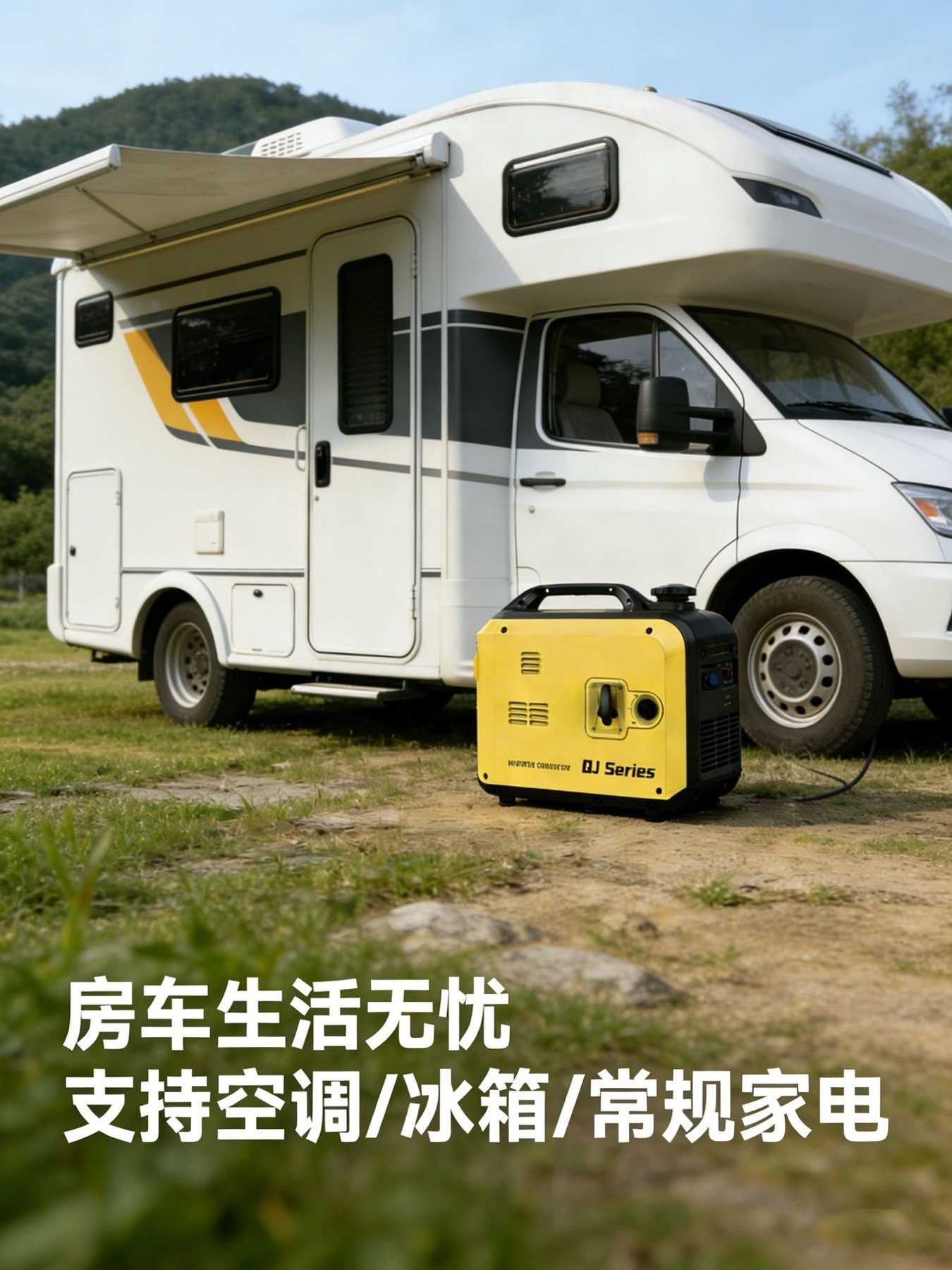 New Energy Vehicle 3.5Kw Factory Direct 220V Portable Generator for New Energy Vehicles/Camping/Household Use/Construction