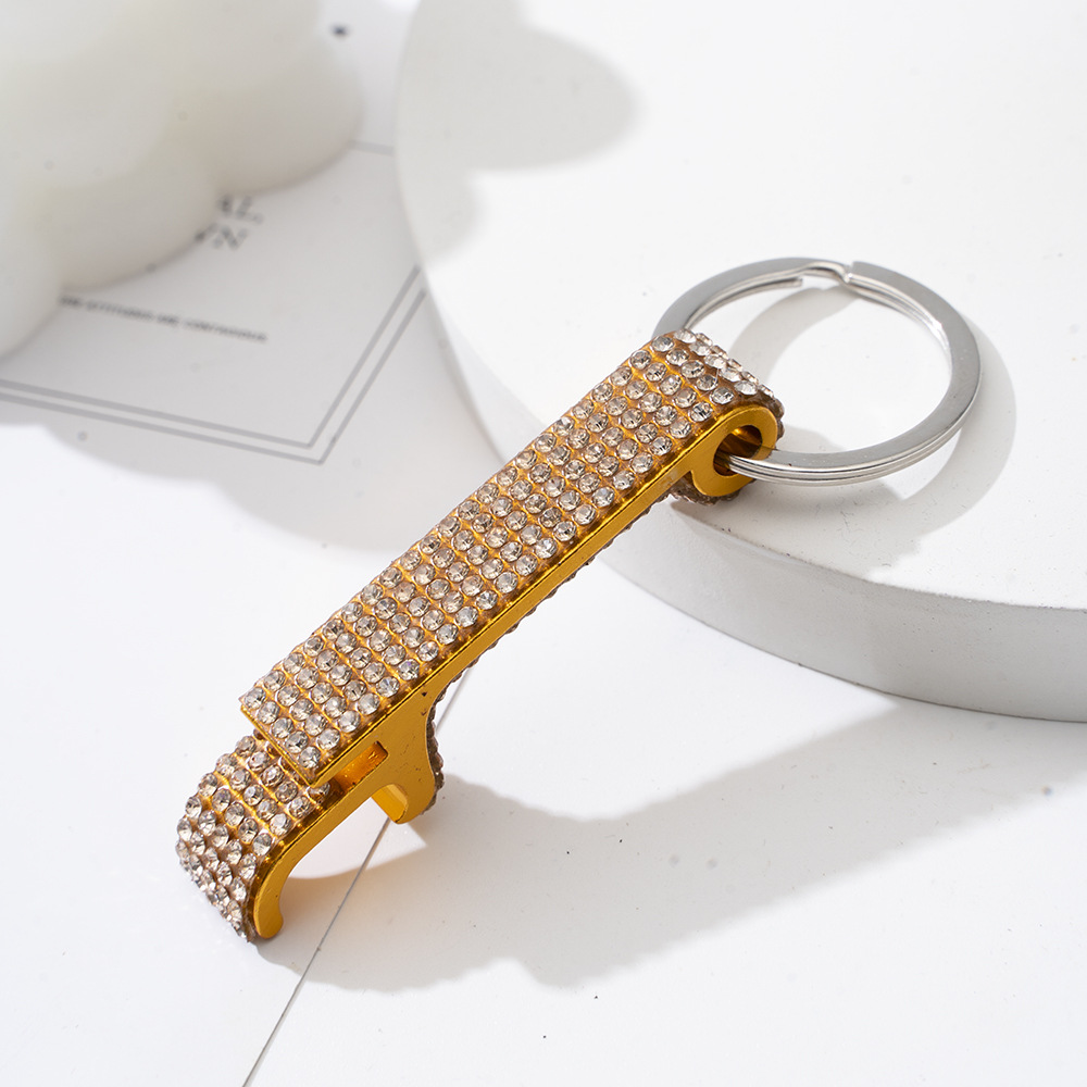 20g Weight Rhinestones Inlay Material Can Openers, Keychain Classification 1 Piece Quantity Daily Occasion Aluminium Alloy Material Geometric Pattern Unisex Gender Classic Style Style 1 Piece Classic Style Geometric Aluminium Alloy Rhinestones Unisex Can Openers Keychain 9
