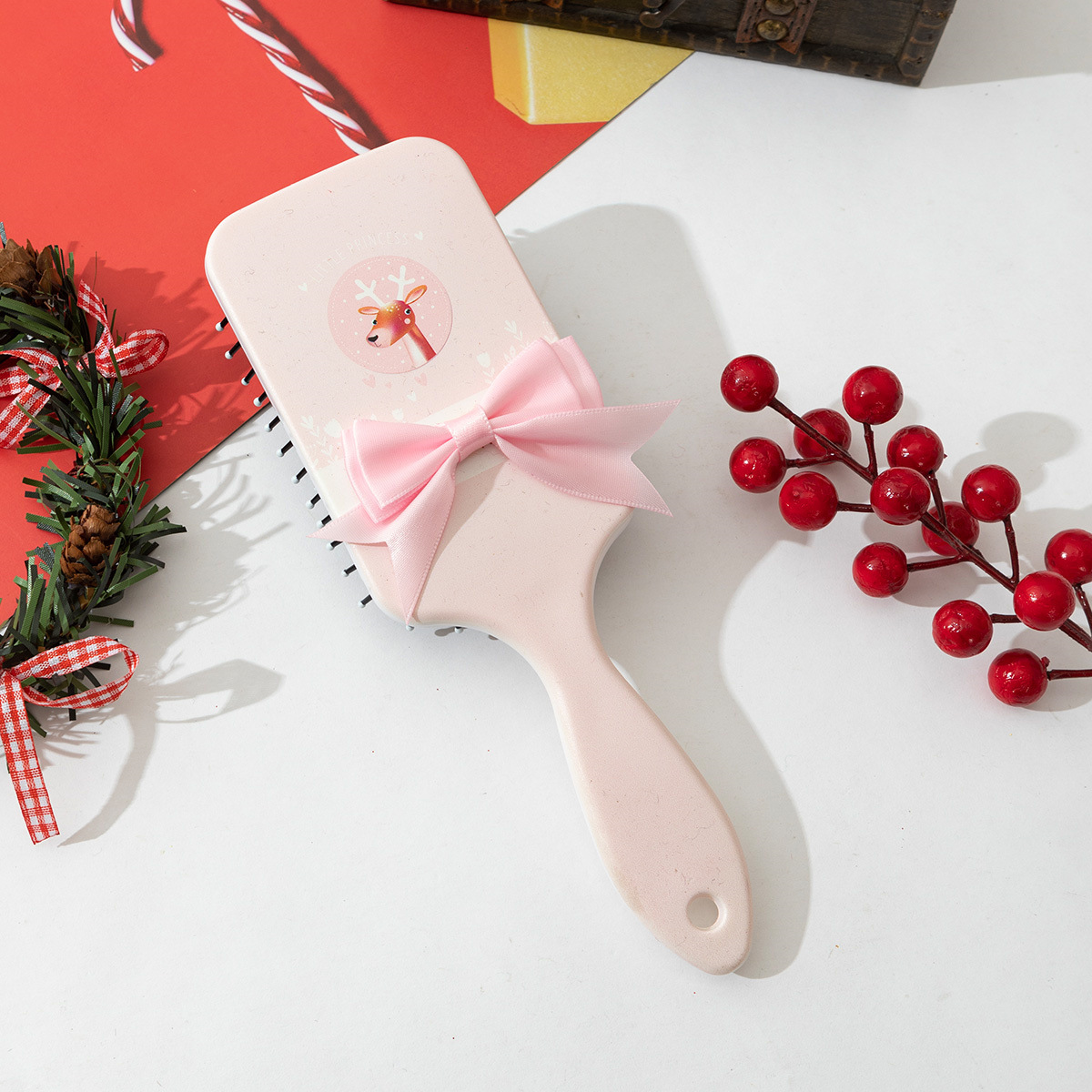 Sweet Style Sweet Letter Bow Knot ABS Hair Combs