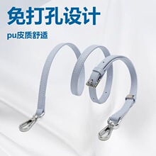 龙骧mini包免打孔真皮肩带可调节斜挎宽背带都市简约百搭款