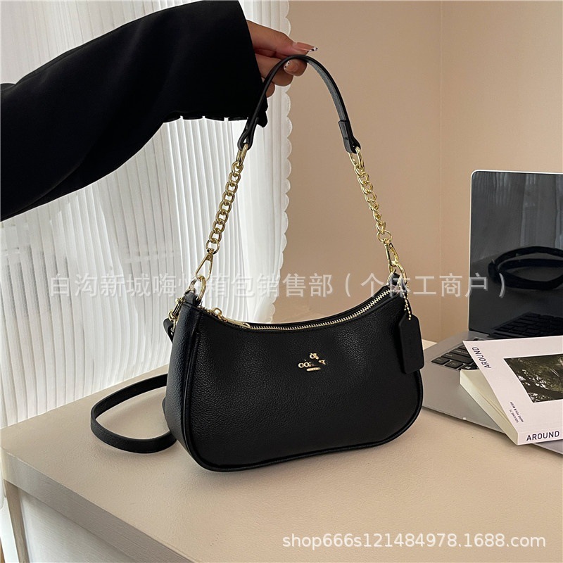 国境を越えた貿易Kojiaの新しい脇の下バッグ、ファッショナブルで多用途なショルダーバッグ、デイリーハンドバッグ、カジュアル通勤脇の下バッグ|undefined