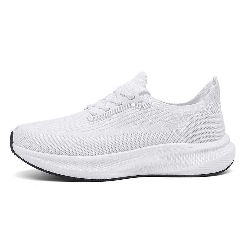 Men's New Low-Top Soft-Soled Cushioning Sneakers, Trendy Brand Wide-Fit Mesh Shoes, Outdoor Widened and Enlarged Casual Trendy Shoes