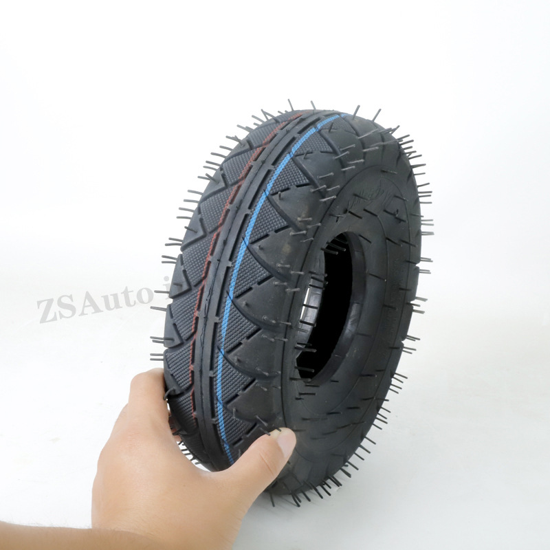 4,10/3.50-4 interior y exterior neumático 350-4 neumático interior neumático exterior mano empuje Tigre carro del coche inflable tubo interior