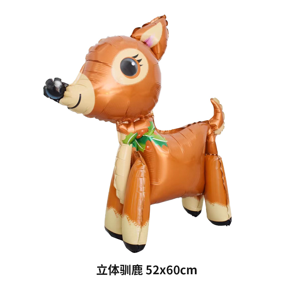 立体驯鹿 52x60cm