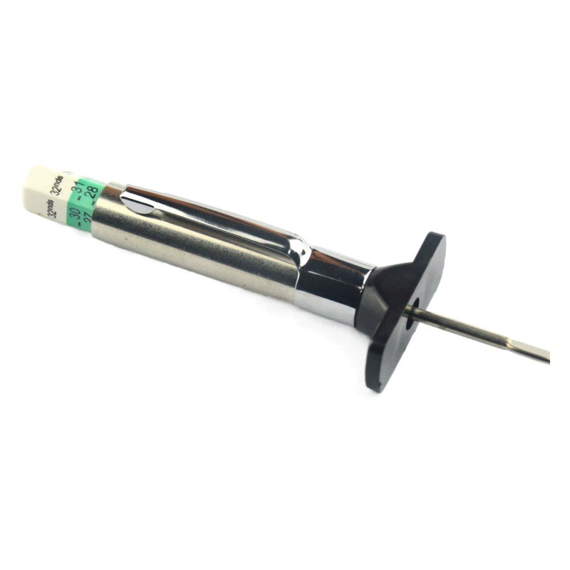 Измеритель глубины протектора шин 0-25 мм, линейка для измерения глубины протектора, ручка для протектора PC-3624/5, высокая точность