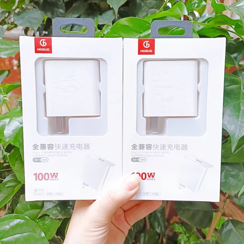 100W Mobile Phone Charger G05S Brand Power Adapter Tc Interface Fast Charging Compatible with Type-C Portable