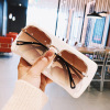 Square sunglasses, 2022 collection, Korean style, internet celebrity, gradient