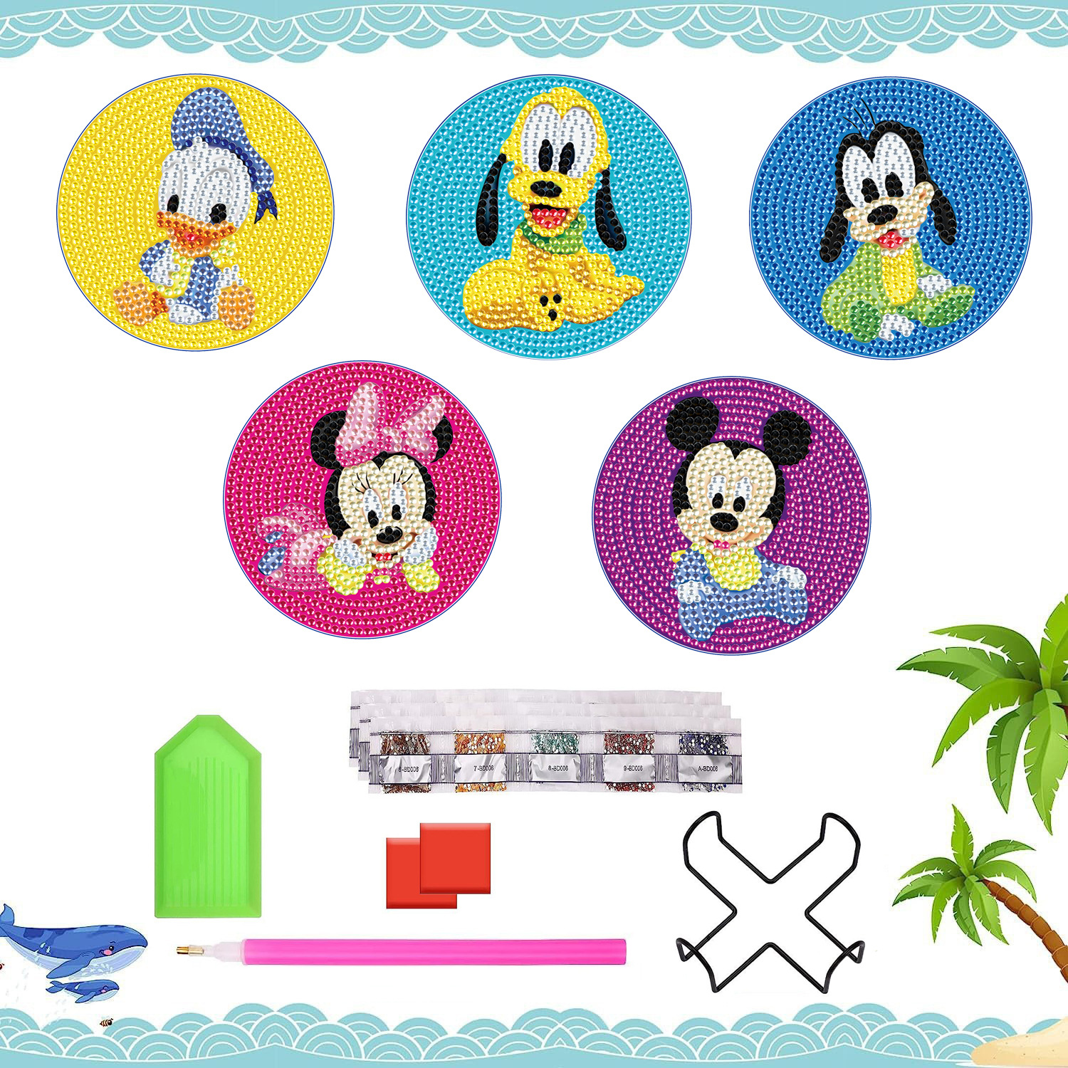 BD6080 (철 프레임 컬러 박스 포함)